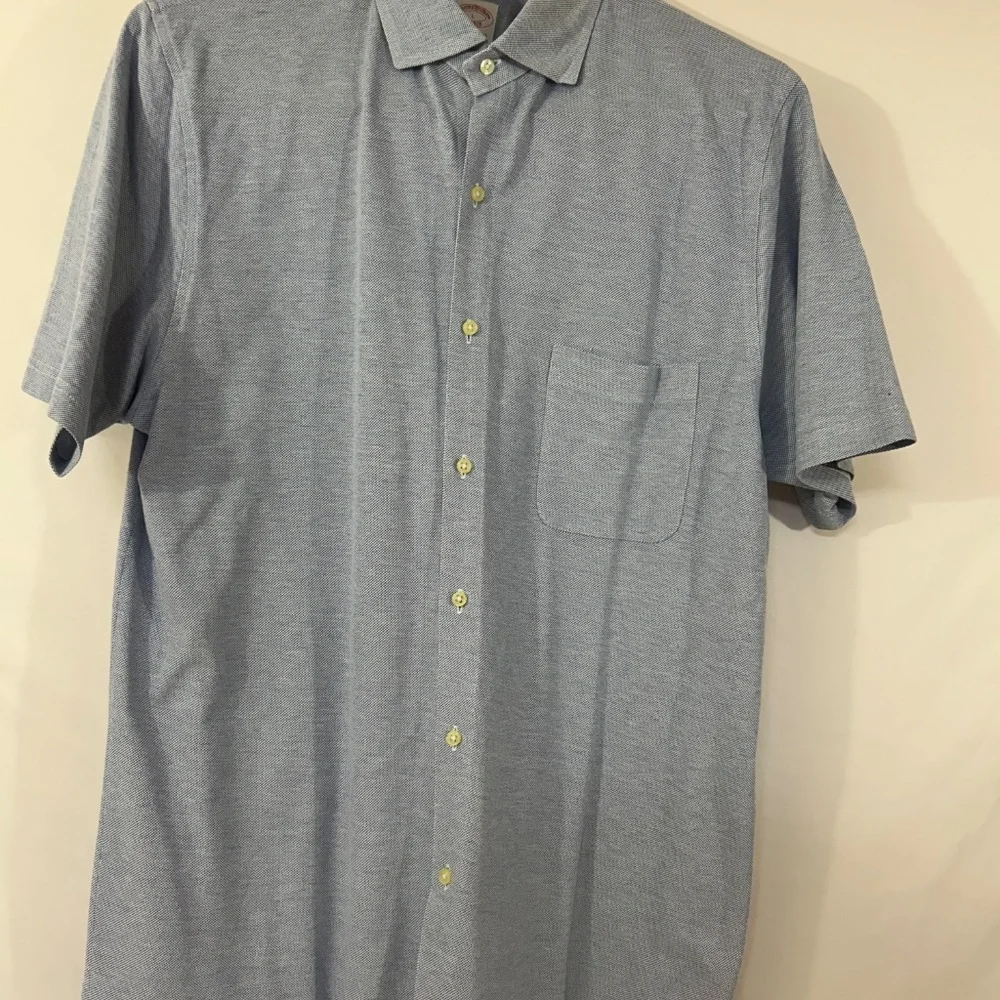 Brooks Brothers 1818 Performance‎ Knit Slim Tall Shirt Men